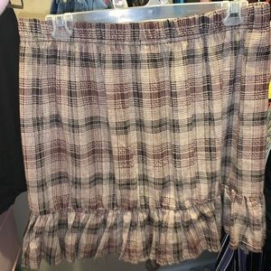 Prettylittlething flowy skirt